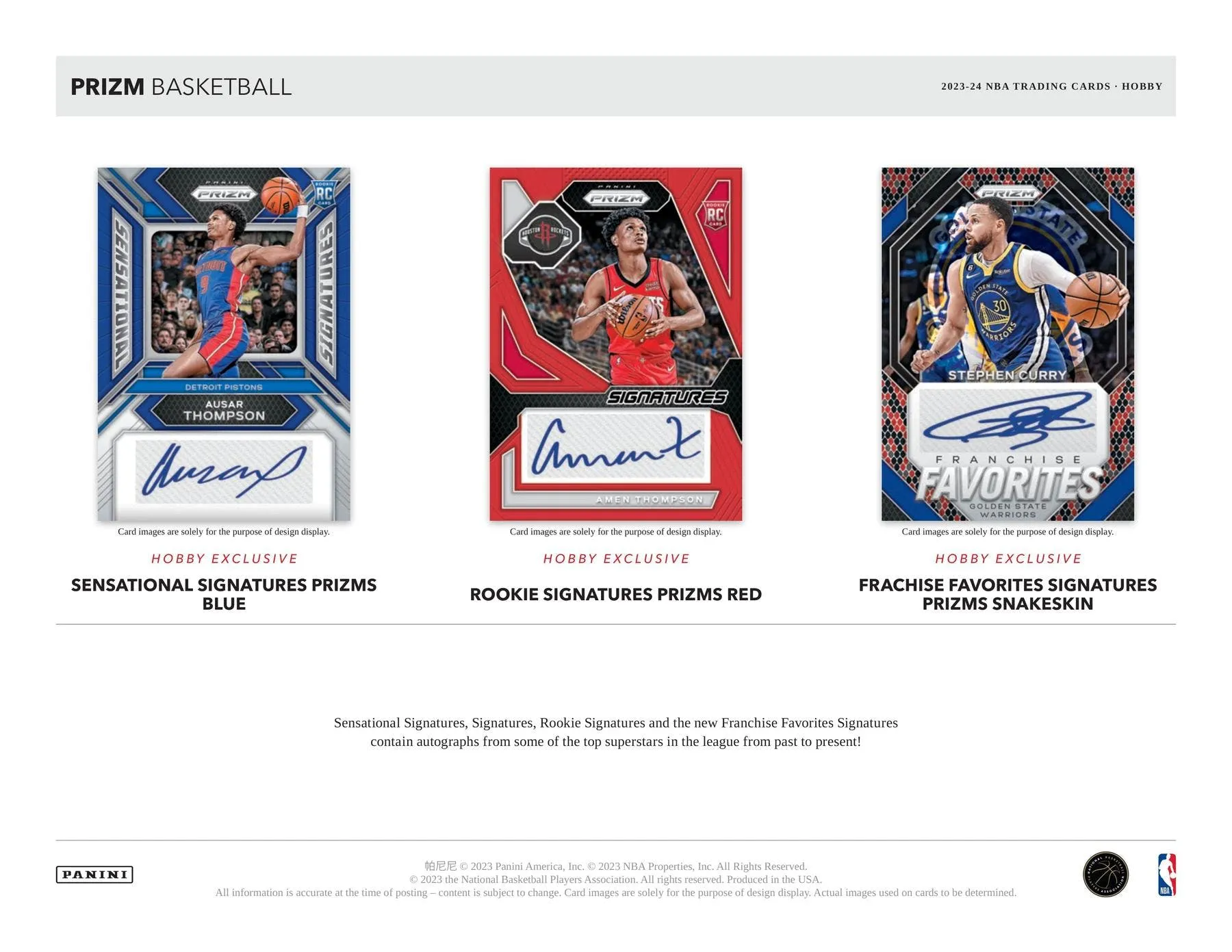 2023-24 Panini Prizm Basketball Hobby Box