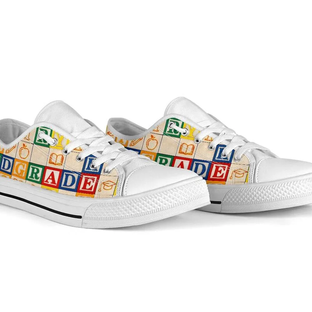 3Rd Grade Teacher Al Wooden Shoes Shoes, Teacher Shoes, Low Top Sneakers