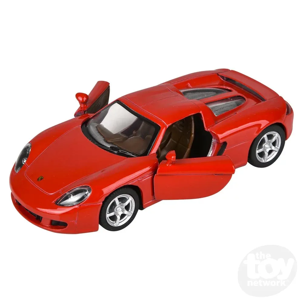 5" Diecast Pull Back Porshe Carrera GT