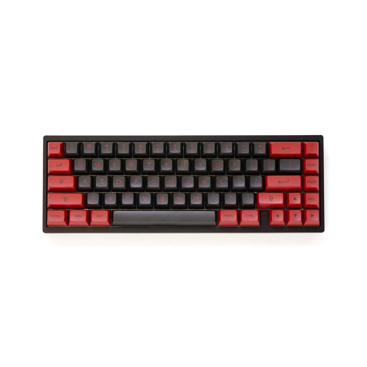 Akko Bred Keycap Set Doubleshot PBT