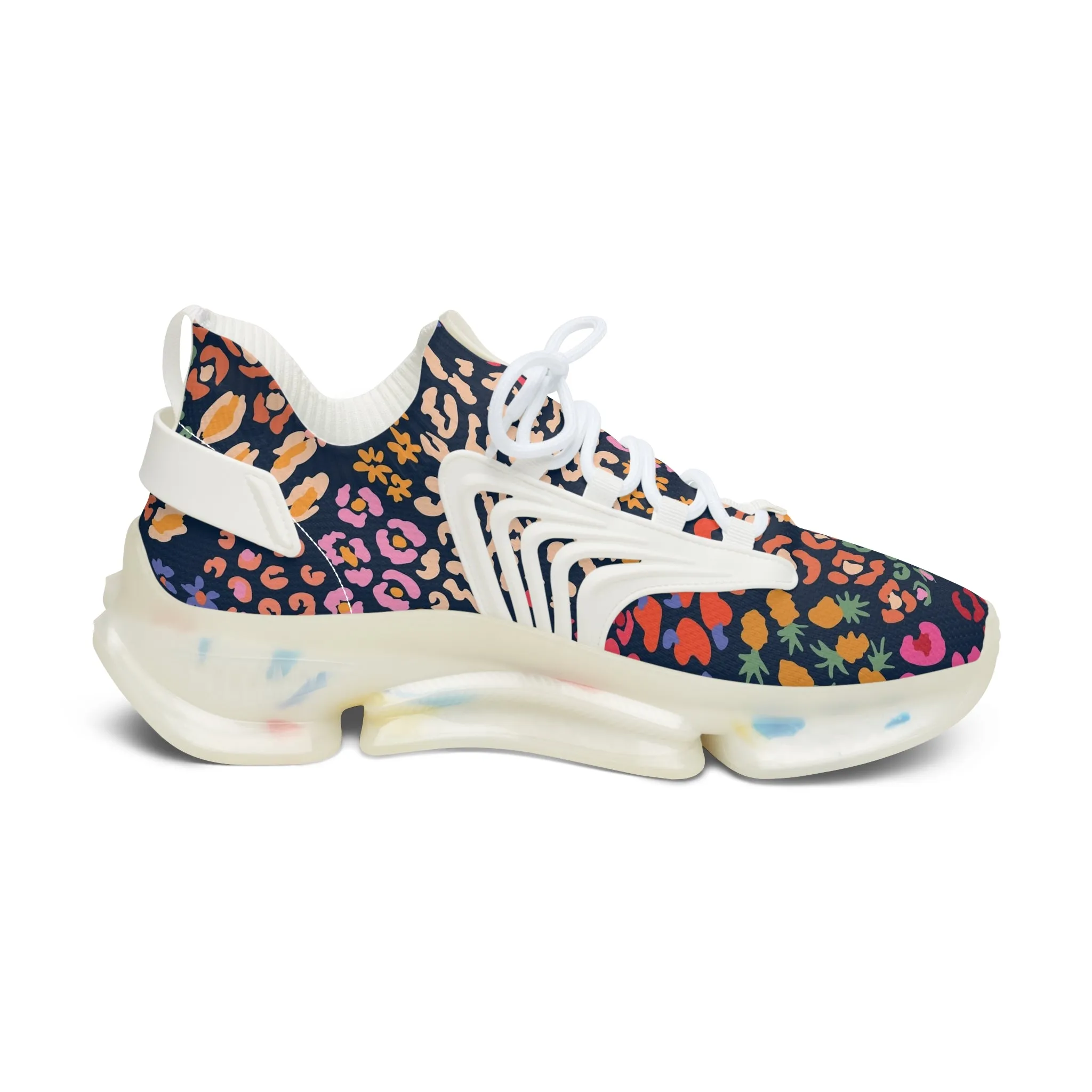 Animal Pattern Women's Mesh Sneakers