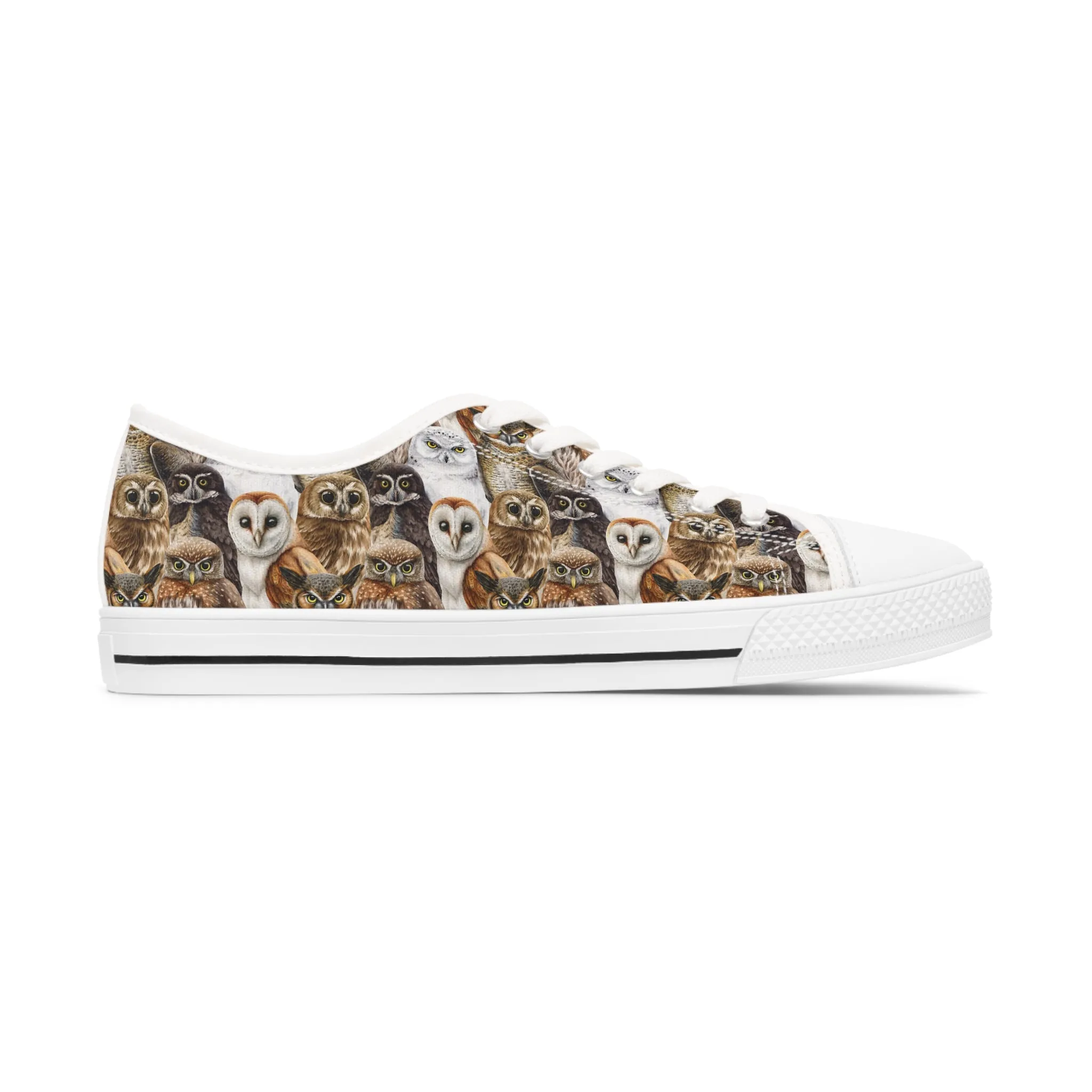 Barn Owl Women's Low Top Sneakers