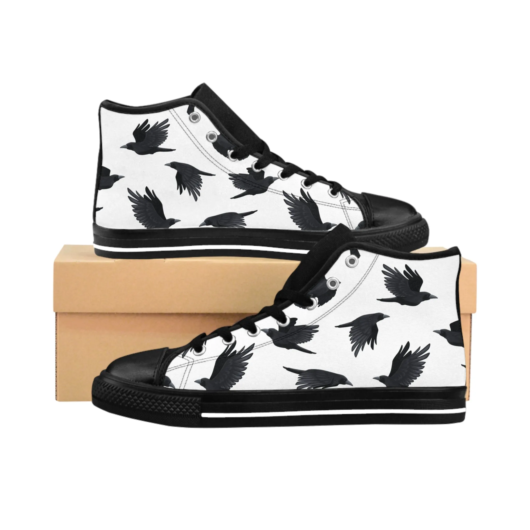 Black Crows Women's Classic Sneakers