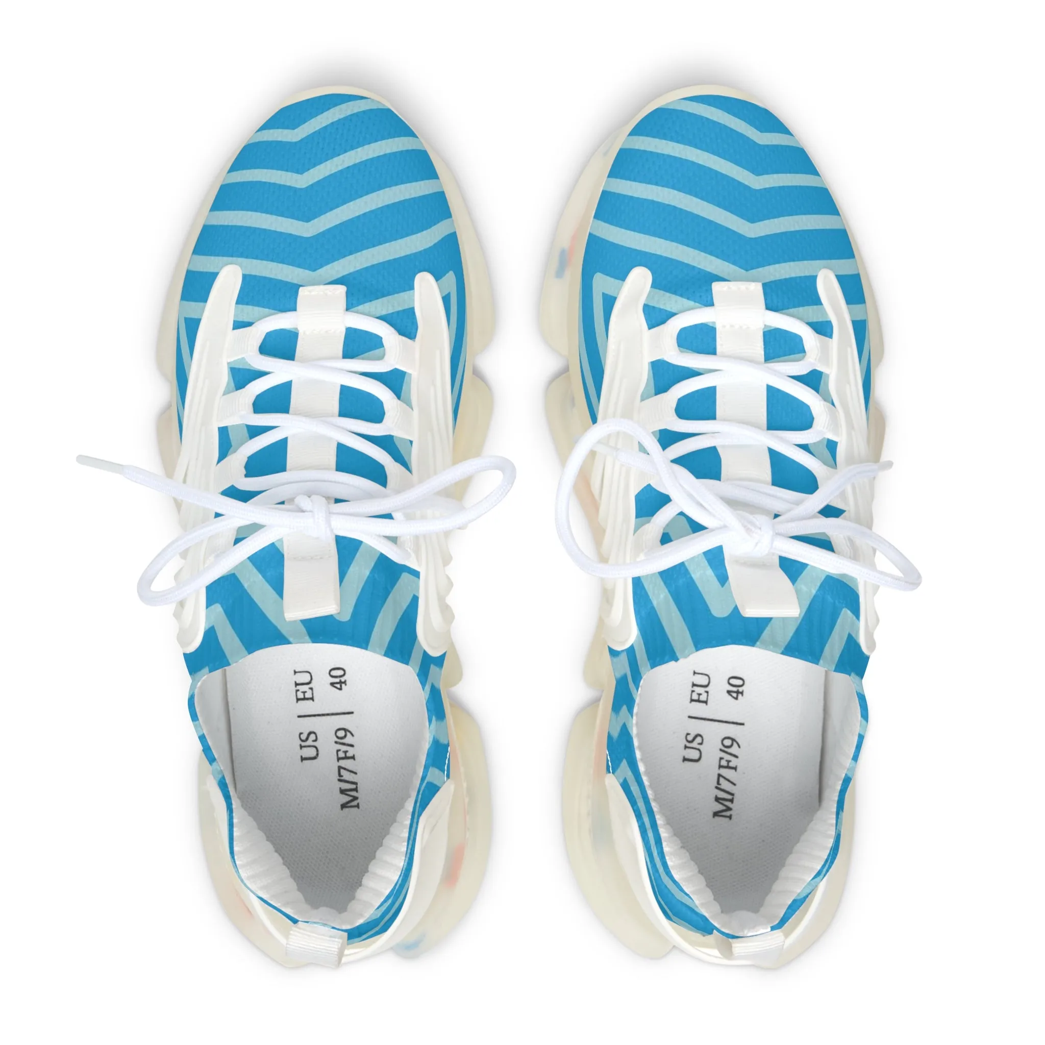 Blue Stars Women's Mesh Sneakers