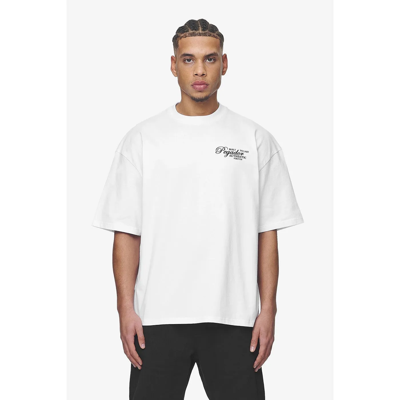 Built To Last Oversized White Tshirt