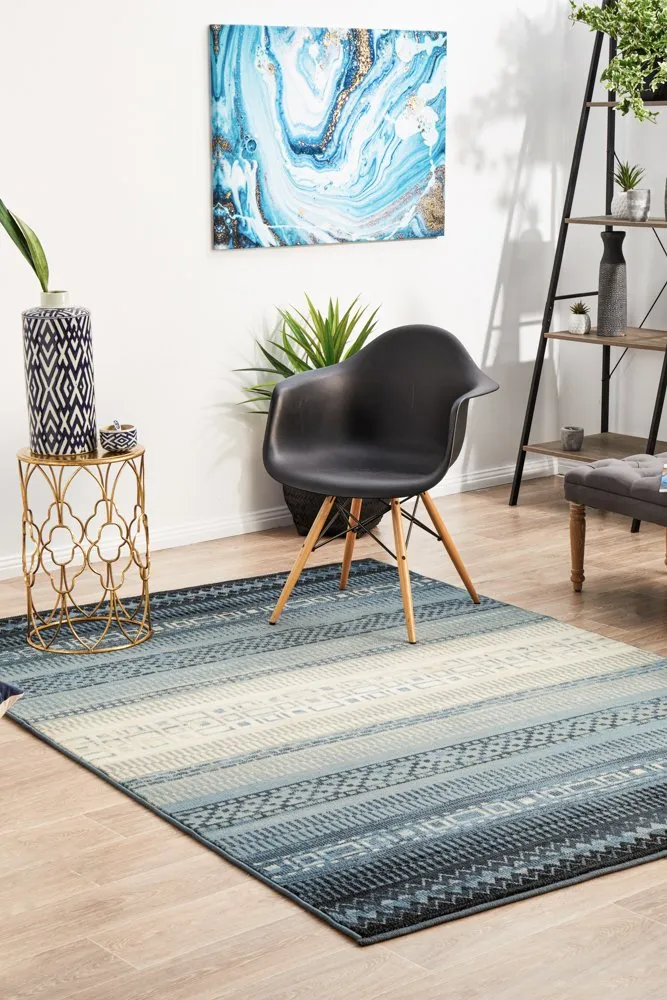 Calypso 6102 Rug (Blue) by Rug Culture