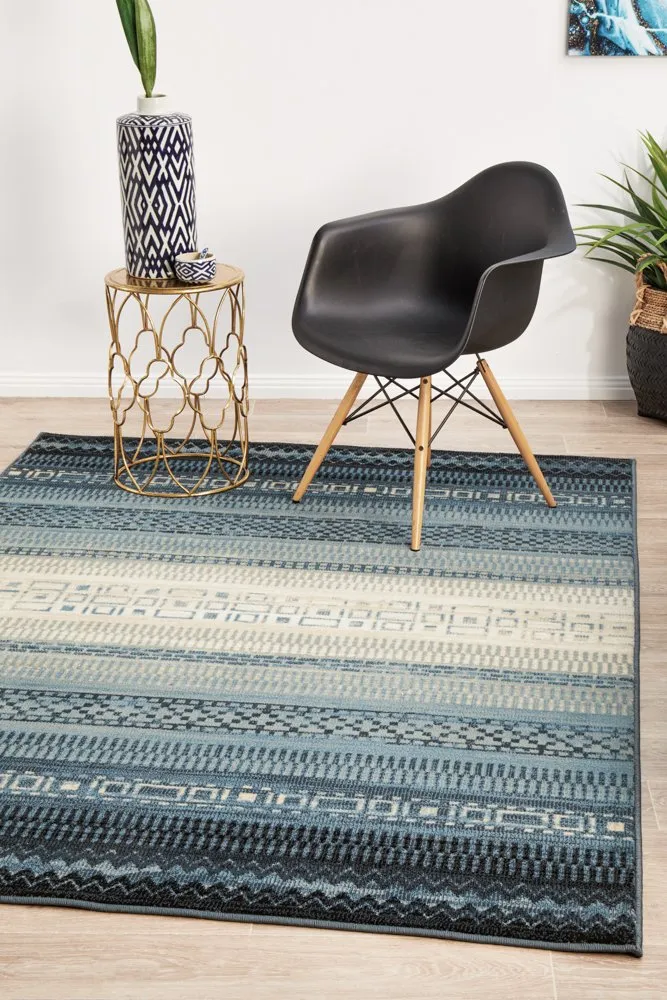 Calypso 6102 Rug (Blue) by Rug Culture