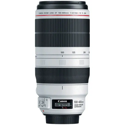 Canon  EF 100-400mm f/4.5-5.6L IS II USM Lens - White