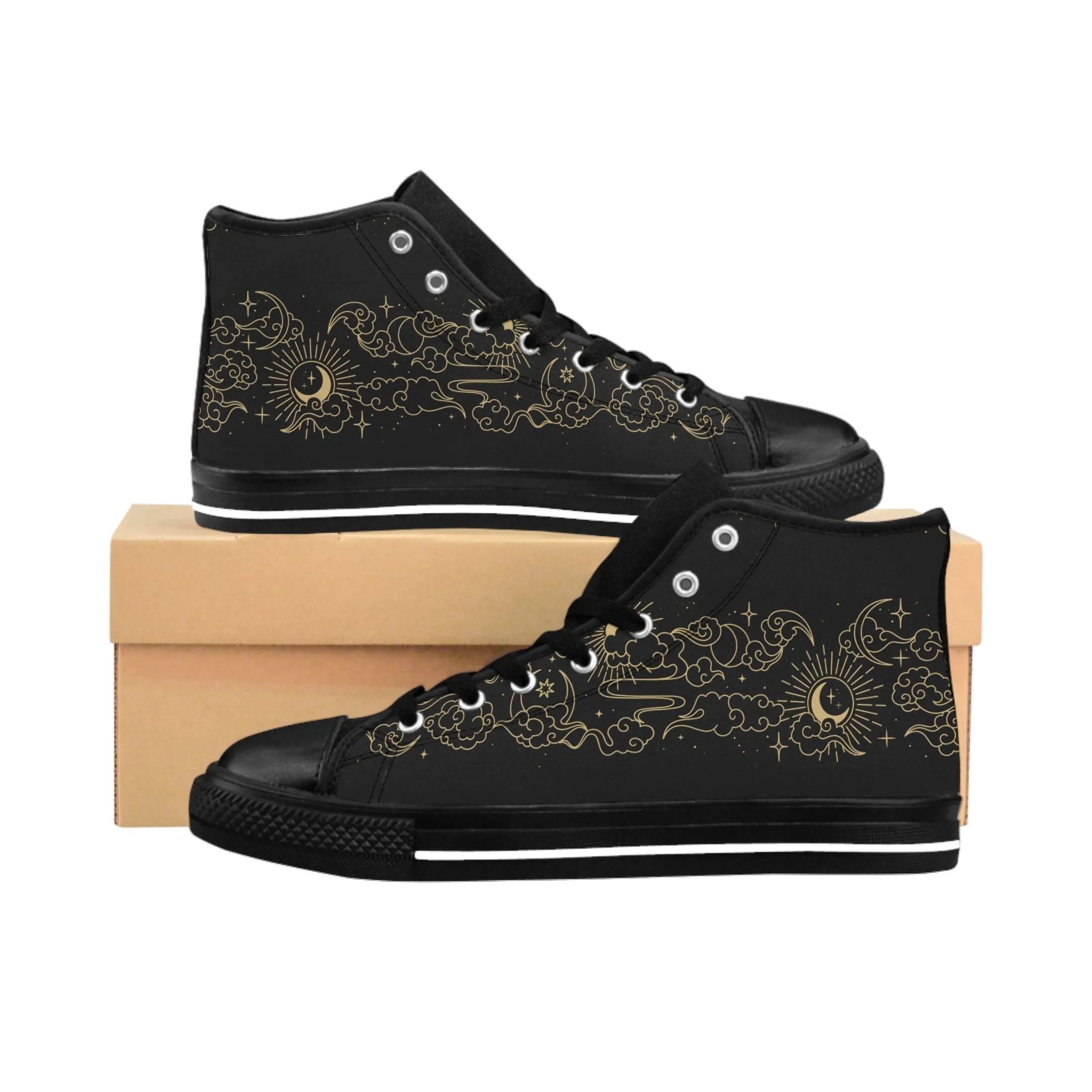 Chinese Pattern Women's Classic Sneakers