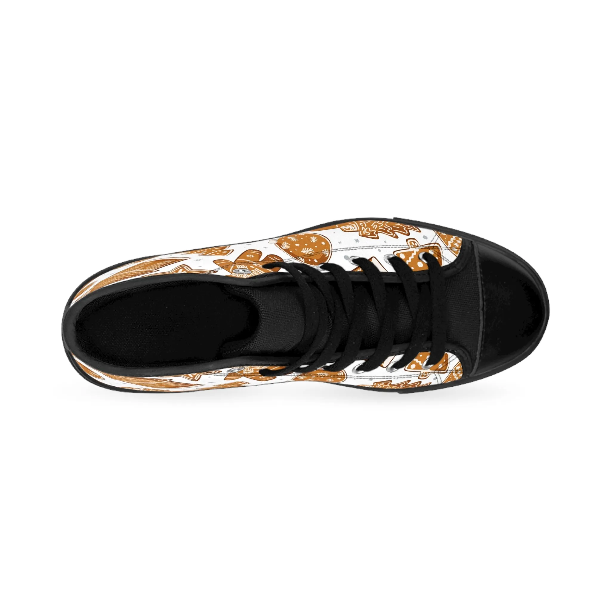 Christmas Ginger Bread Cookies Women's Classic Sneakers