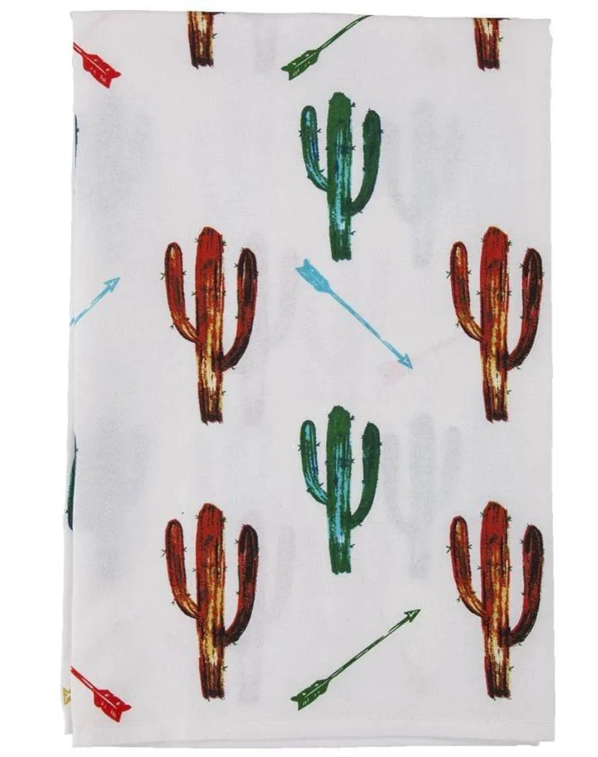 Colorful Cactus Southwestern Tea Towel