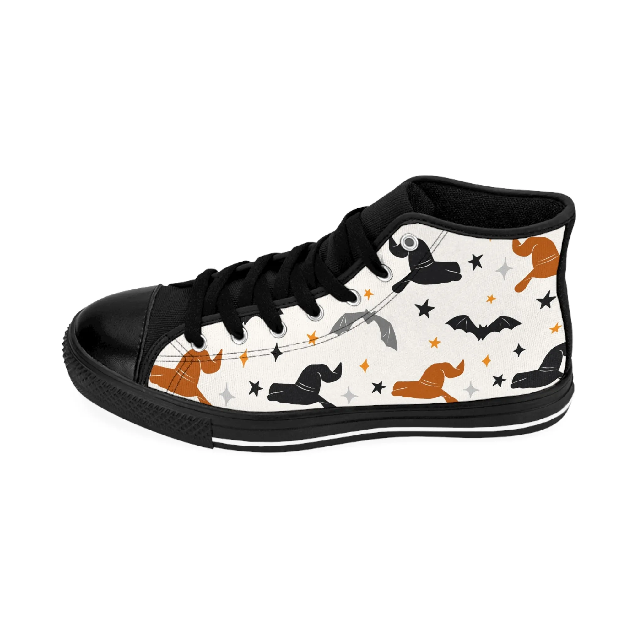 Colorful Halloween Hats Women's Classic Sneakers