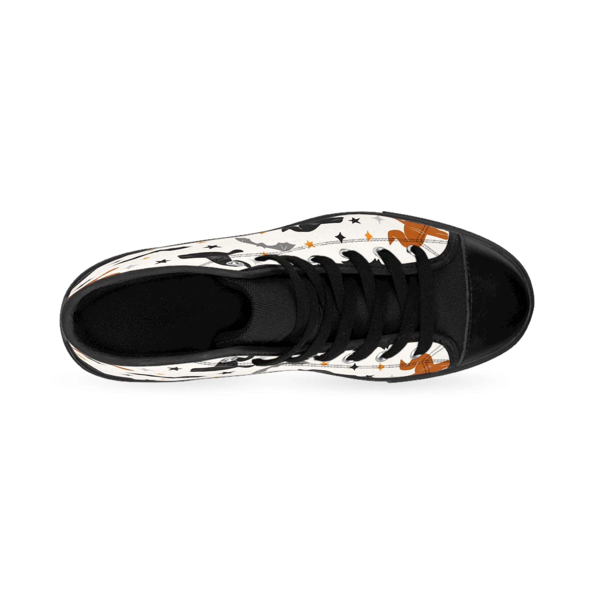 Colorful Halloween Hats Women's Classic Sneakers