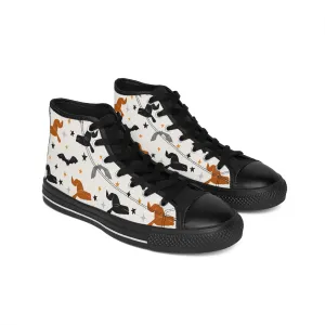 Colorful Halloween Hats Women's Classic Sneakers