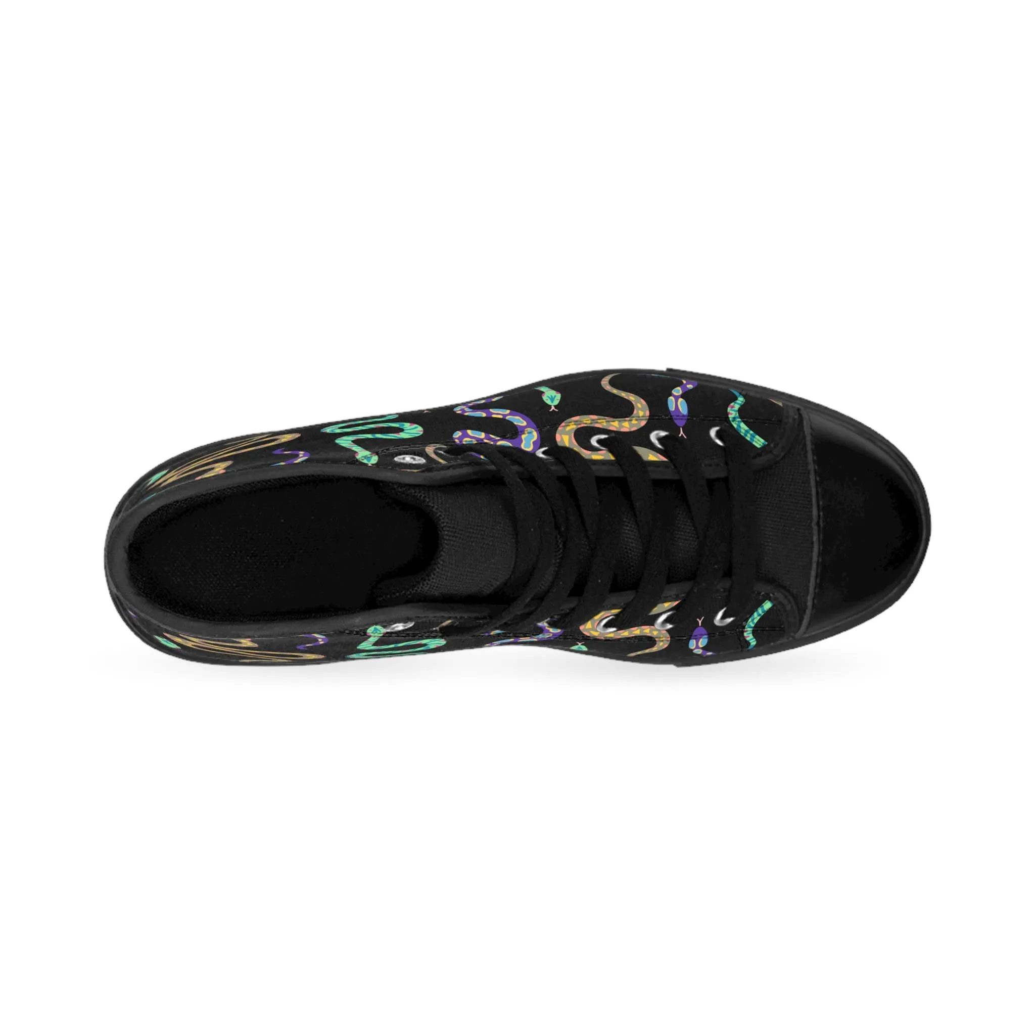 Colorful Snakes Women's Classic Sneakers