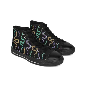 Colorful Snakes Women's Classic Sneakers