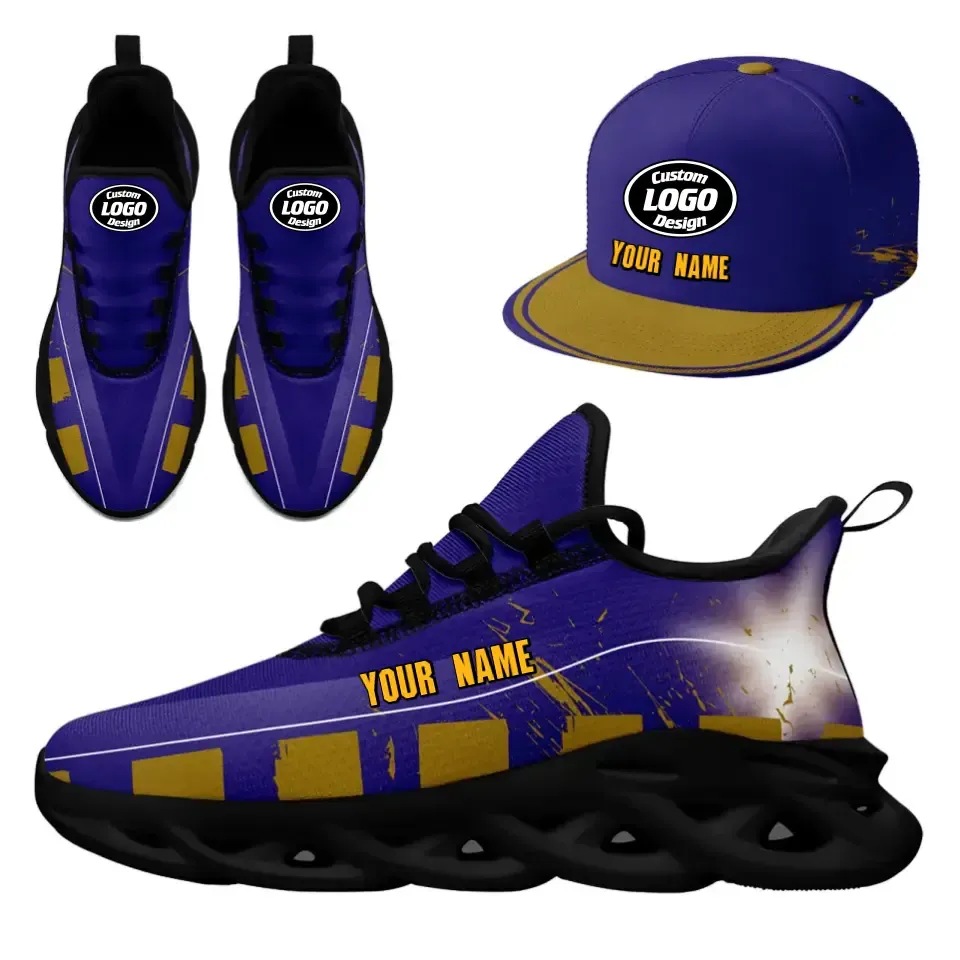 Custom Maxsoul Sneaker And Hat Combo Personalized Sneaker And Apparel For Gifting Brand Promotion Fan Festivals And Events Zh-24020264-2b