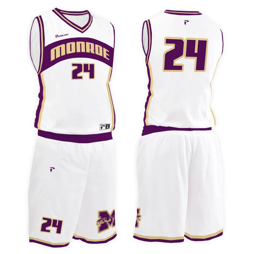 Custom Sublimated Basketball Uniforms