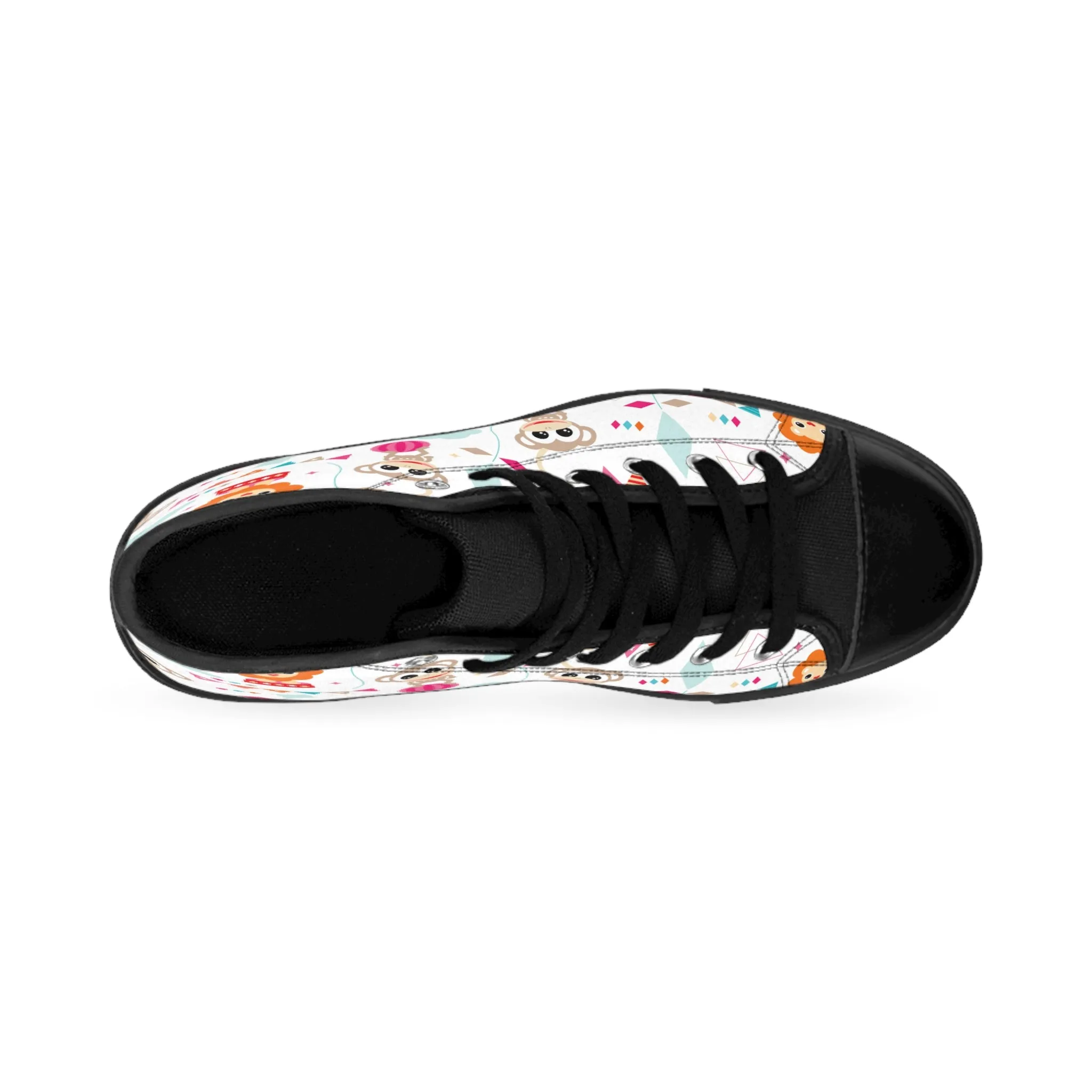 Cute Carnival Animals Women's Classic Sneakers