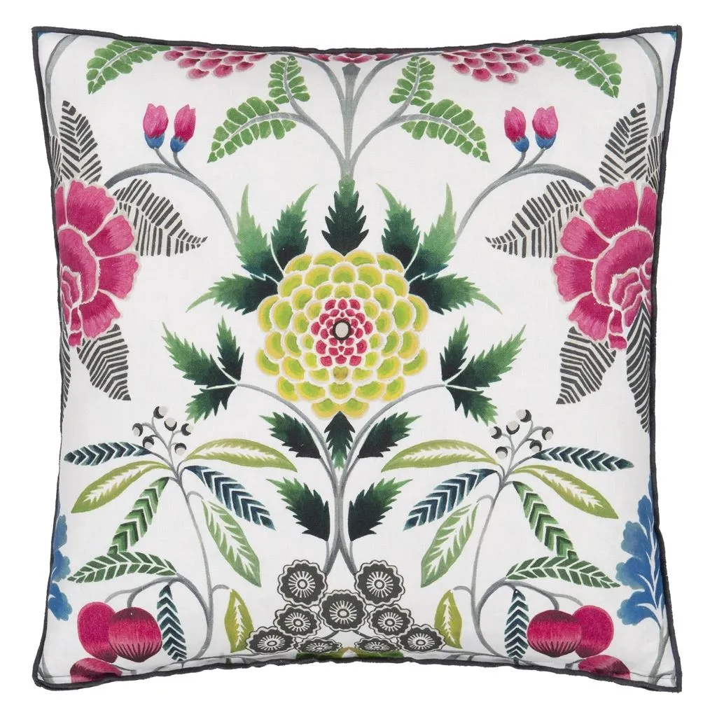 Designers Guild Brocart Decoratif Fuchsia Decorative Pillow