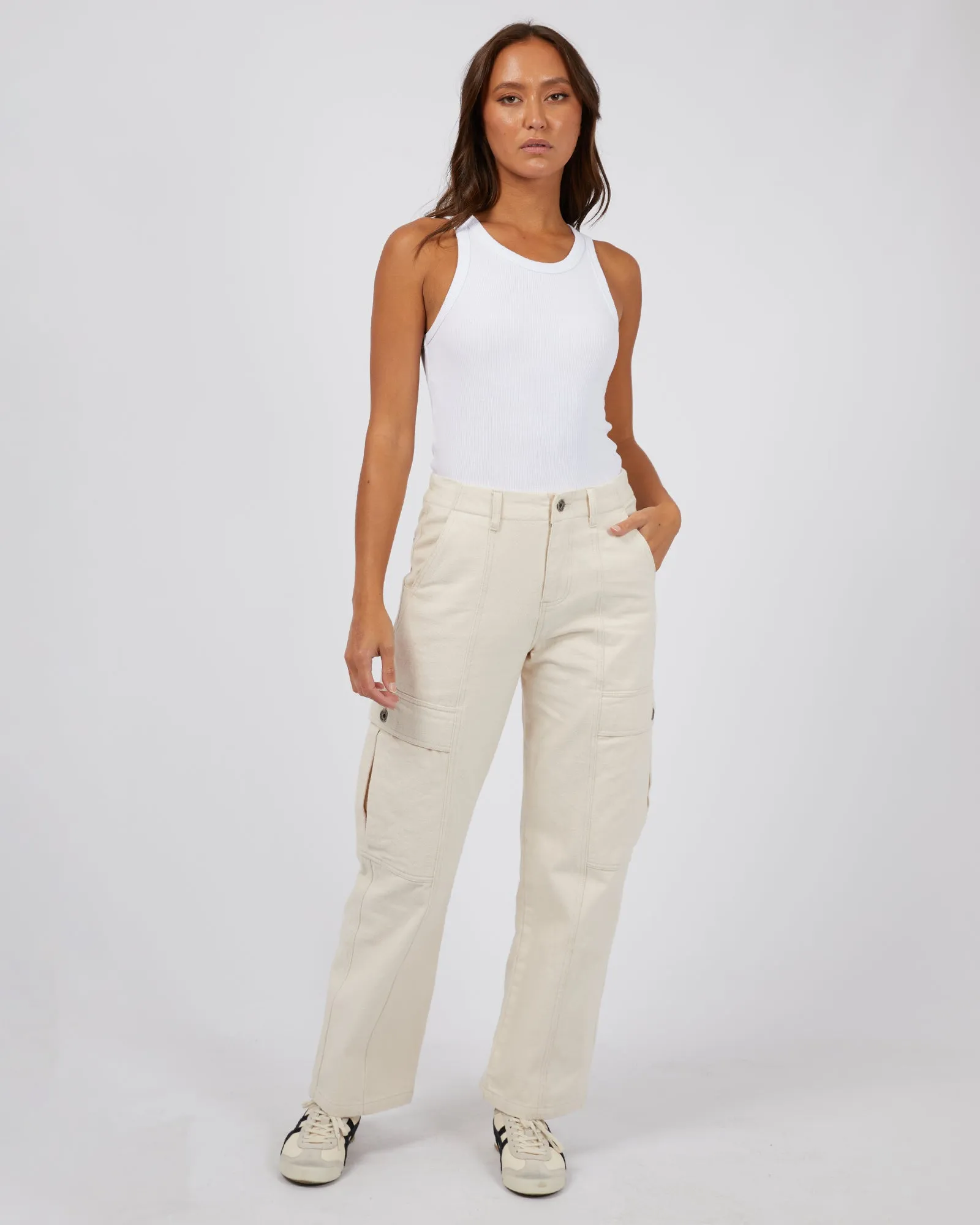 Dove Cargo Pant Beige