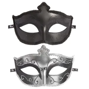 Fifty Shades of Grey Masks on Masquerade Mask Twin Pack