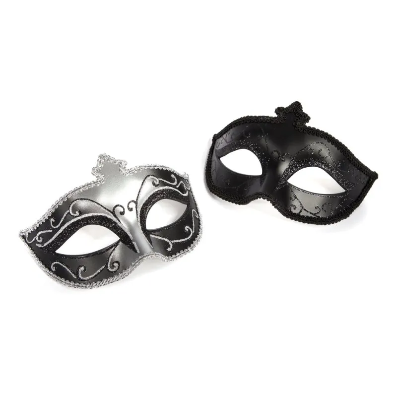 Fifty Shades of Grey Masks on Masquerade Mask Twin Pack