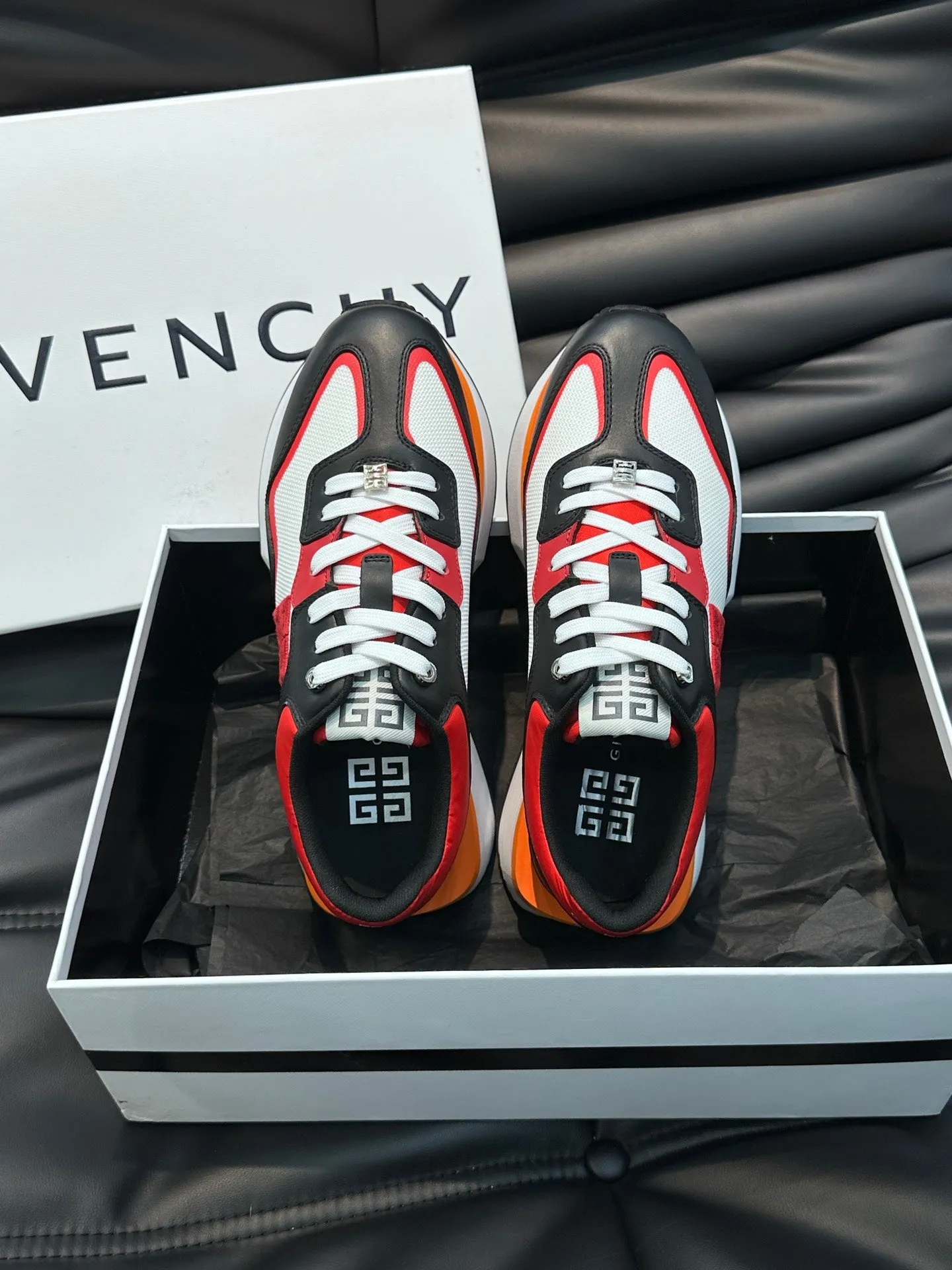 GVC Black and Red Sneakers-014