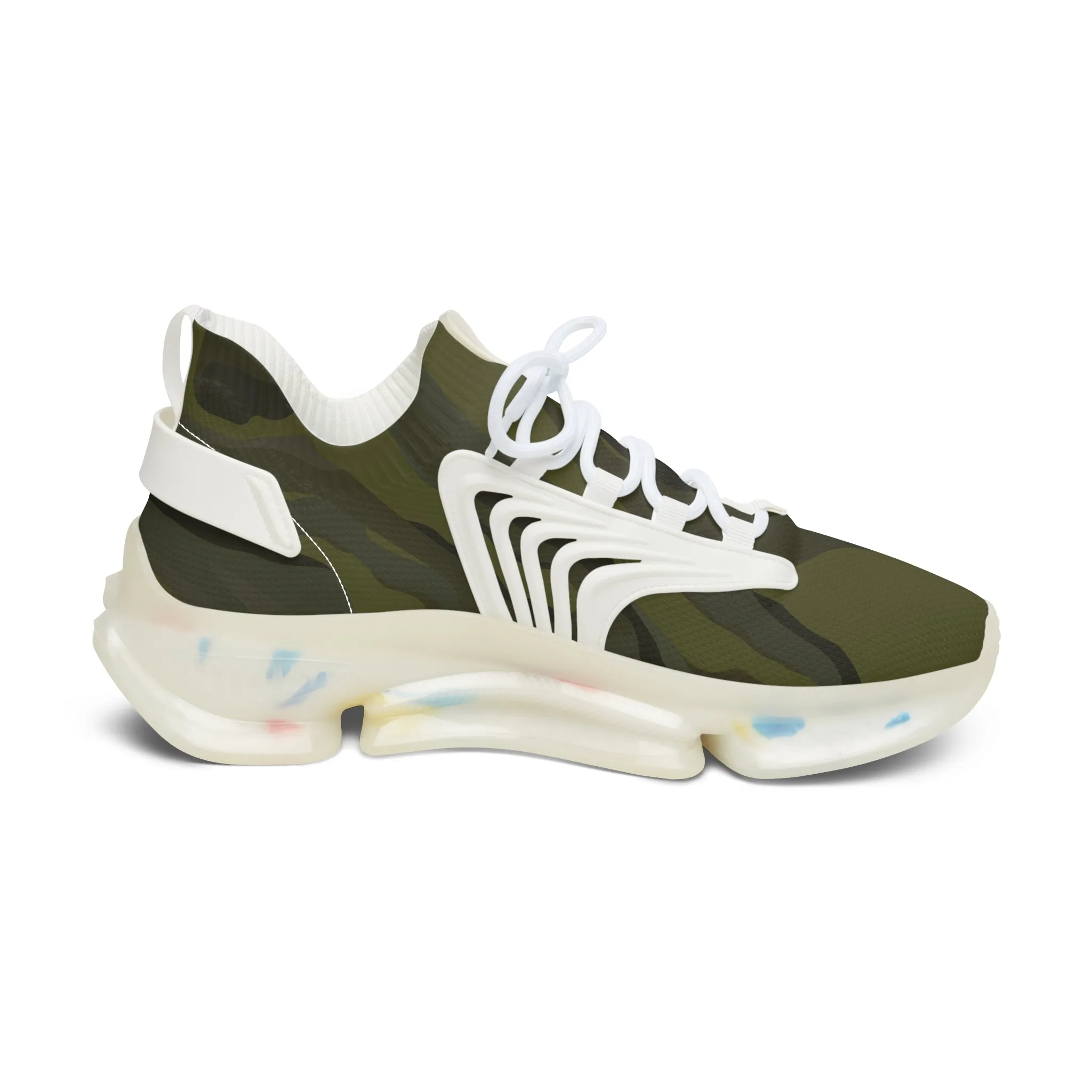 Jungle Swamp Women's Mesh Sneakers