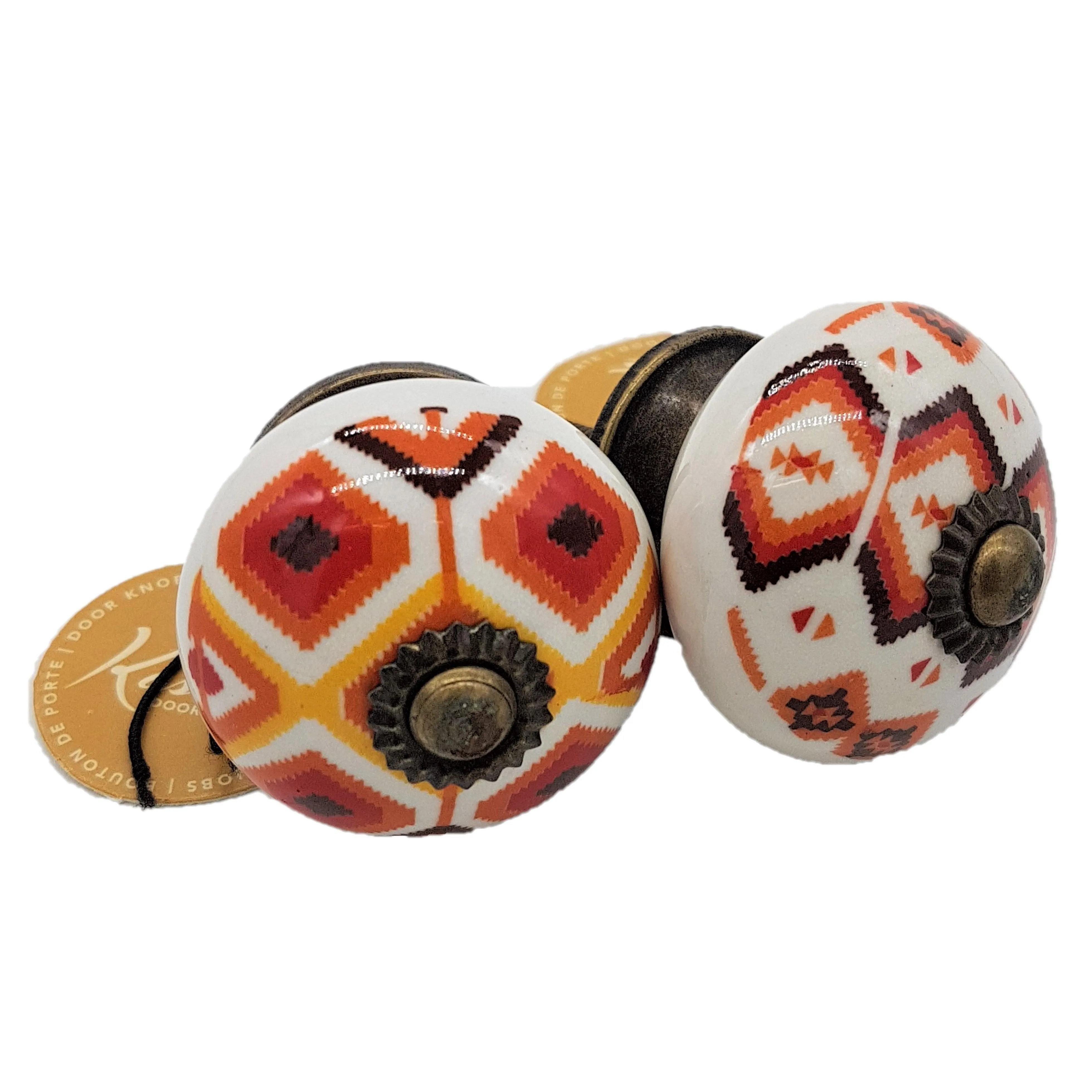 'KASBAH' Cupboard Door / Drawer Knob - Two Designs