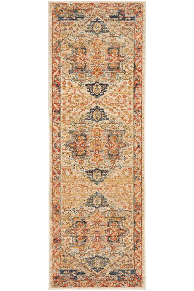 Legacy 850 Runner Rug (Rust) by Rug Culture