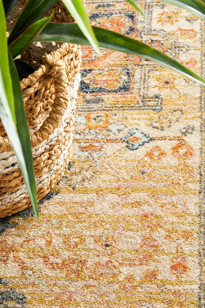 Legacy 850 Runner Rug (Rust) by Rug Culture