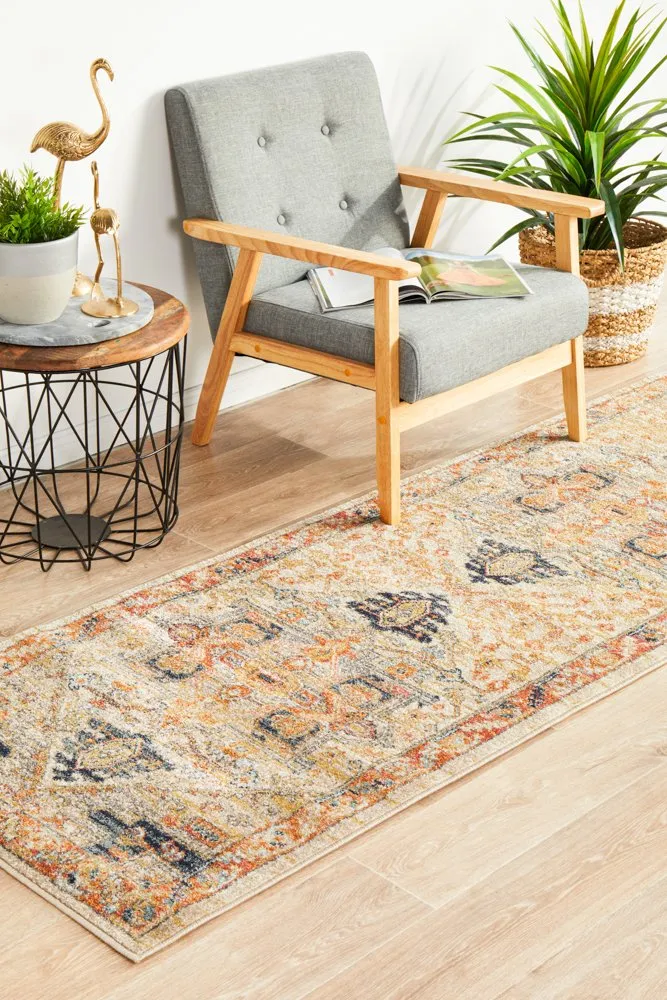 Legacy 850 Runner Rug (Rust) by Rug Culture