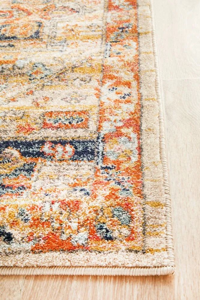 Legacy 850 Runner Rug (Rust) by Rug Culture