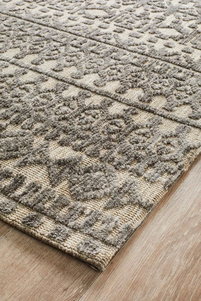 Levi 363 Rug (Natural Grey) by Rug Culture