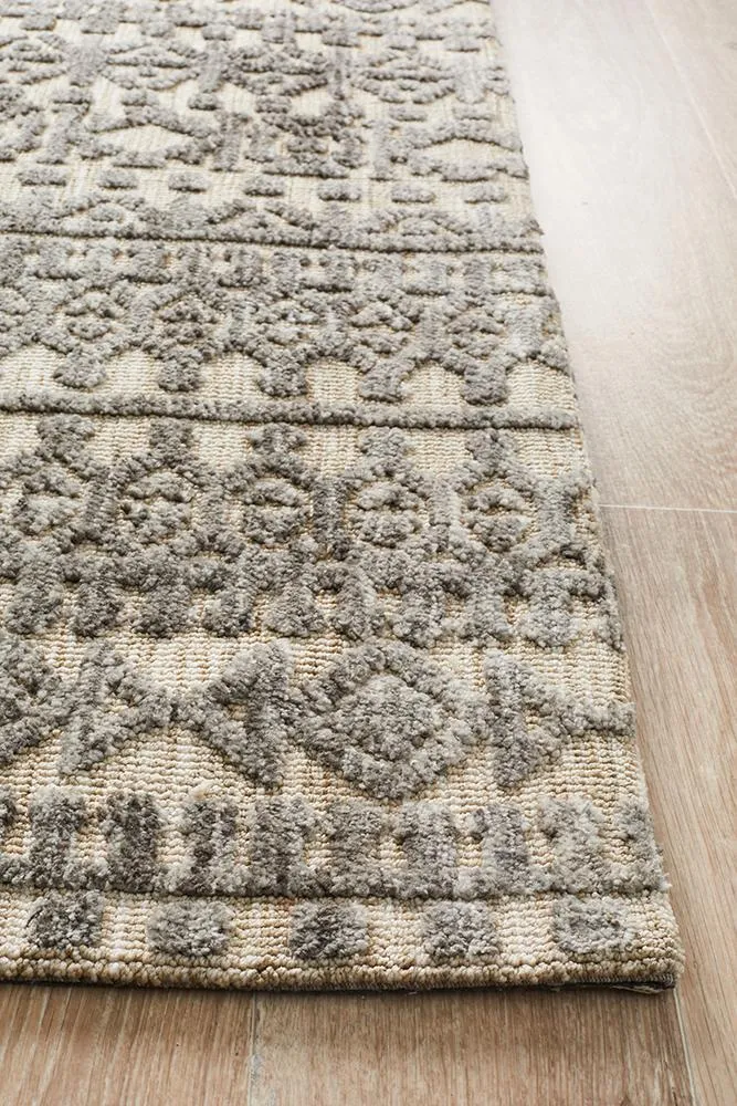 Levi 363 Rug (Natural Grey) by Rug Culture