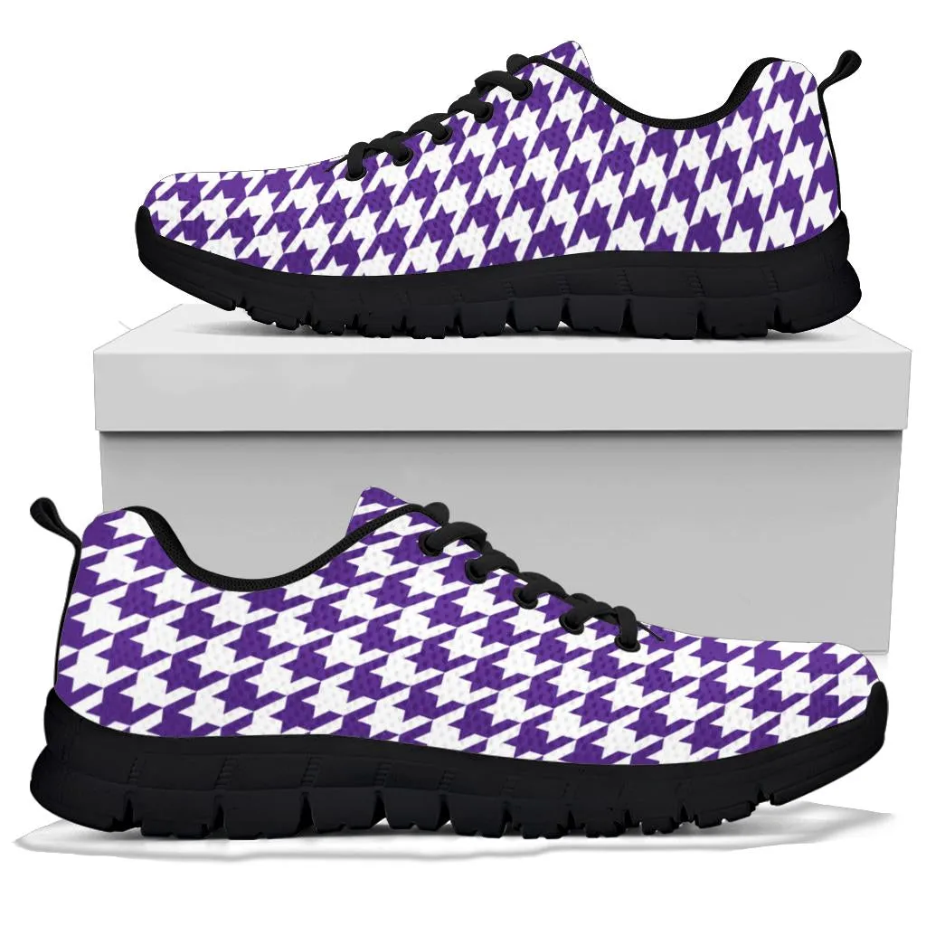 Mesh Sneakers_Purple on White_HT Pattern