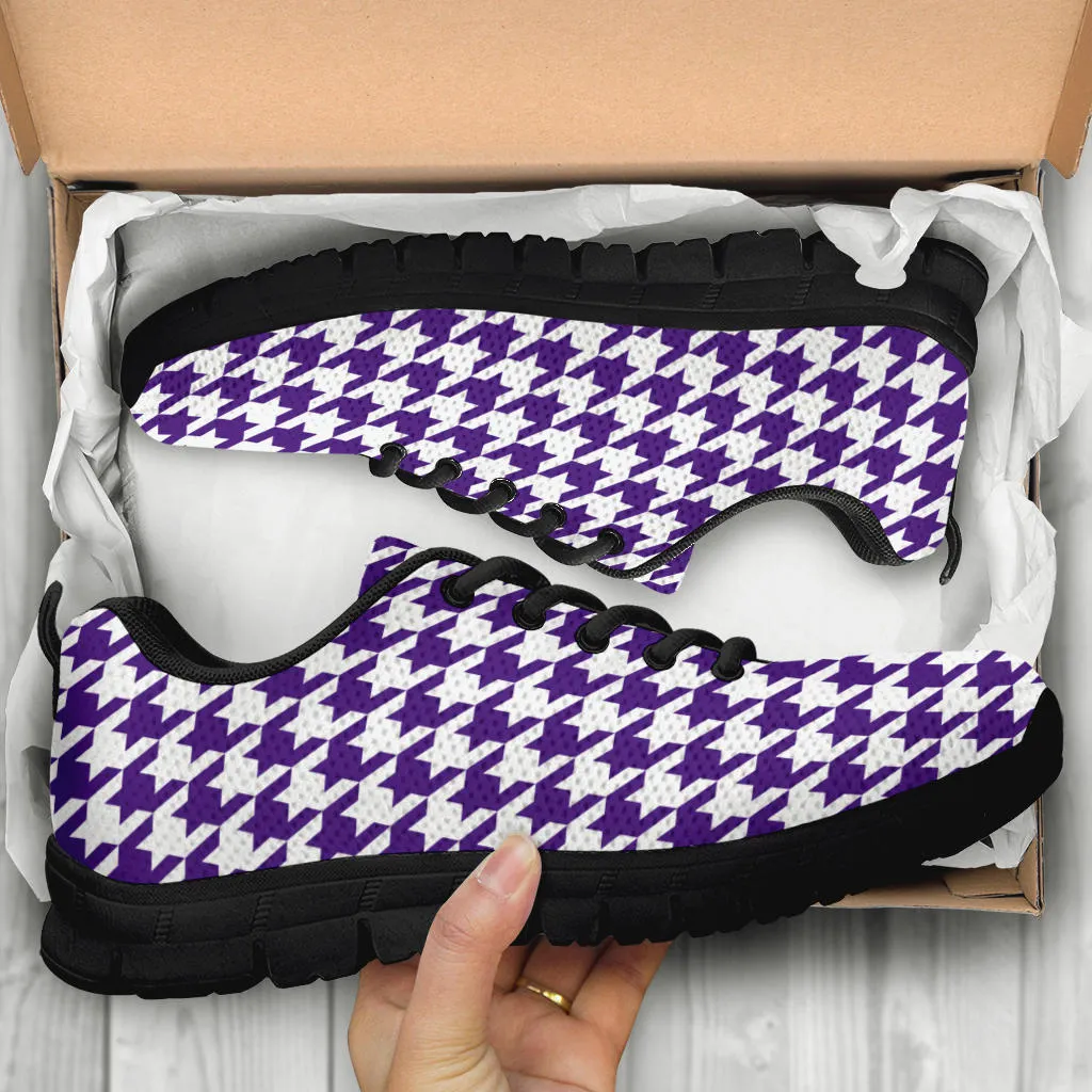 Mesh Sneakers_Purple on White_HT Pattern