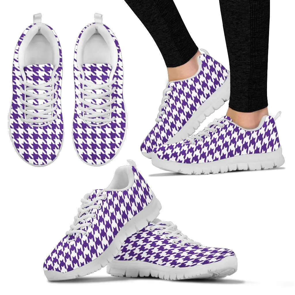 Mesh Sneakers_Purple on White_HT Pattern