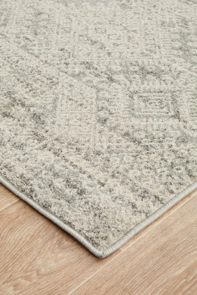 Mirage 351 Runner Rug (Silver) by Rug Culture