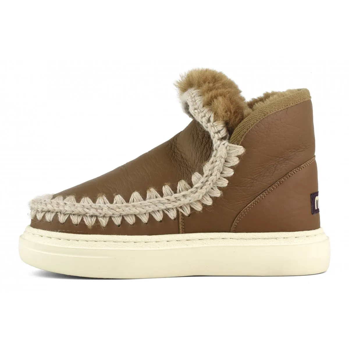 MOU - Eskimo Sneaker Bold in Nubuck Cognac