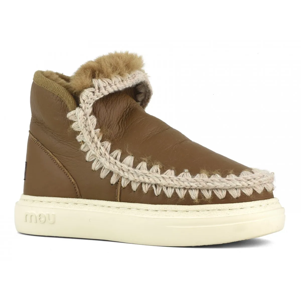 MOU - Eskimo Sneaker Bold in Nubuck Cognac