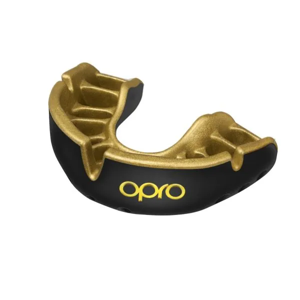 Mouthguard Gold level Black - Junior