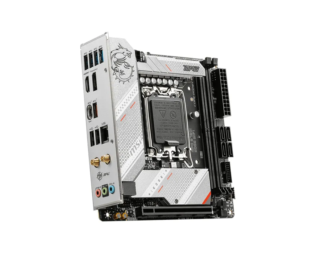 Msi Mainboard Mpg B760i Edge Wifi - Mini-Itx - Lga 1700 - Intel B760