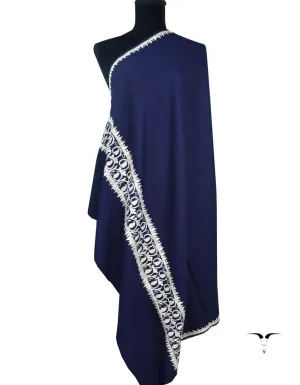 Navy Blue Pashmina Shawl 5154