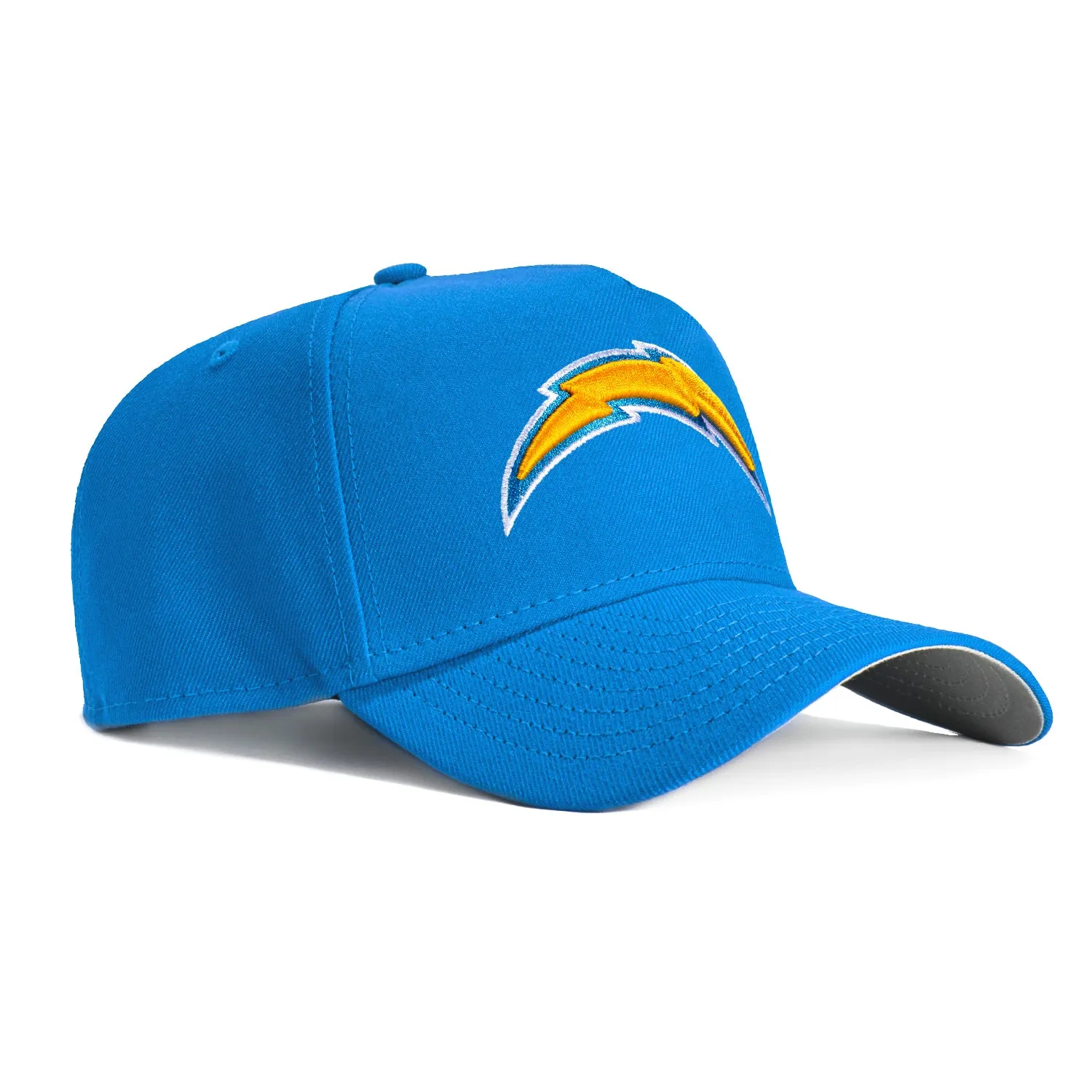 New Era 9Forty A-Frame Los Angeles Chargers Snapback OTC Hat - Light Blue