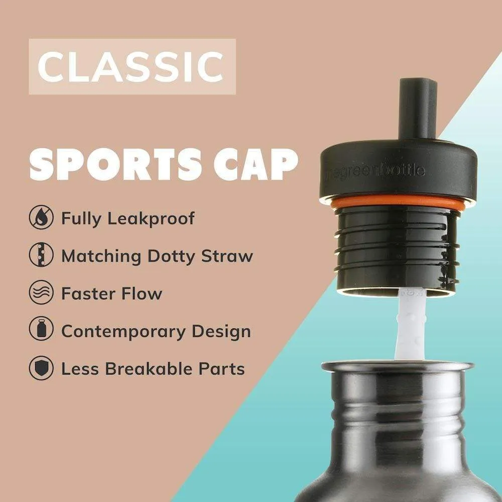 One Green Bottle Tough Canteen 1200ml Classic Sports Cap