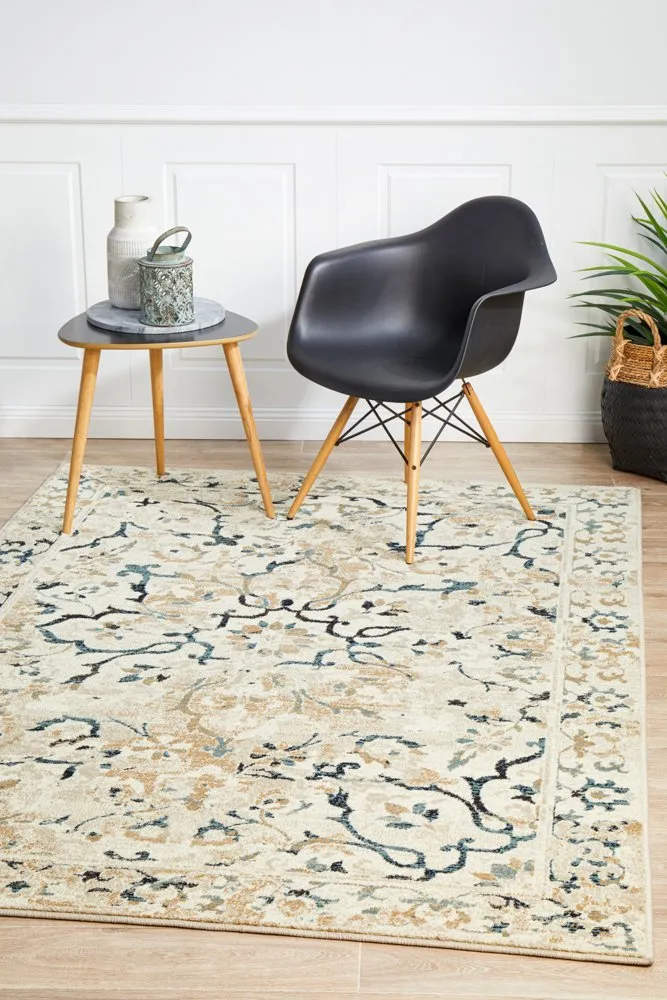 Oxford 436 Rug (Bone) by Rug Culture