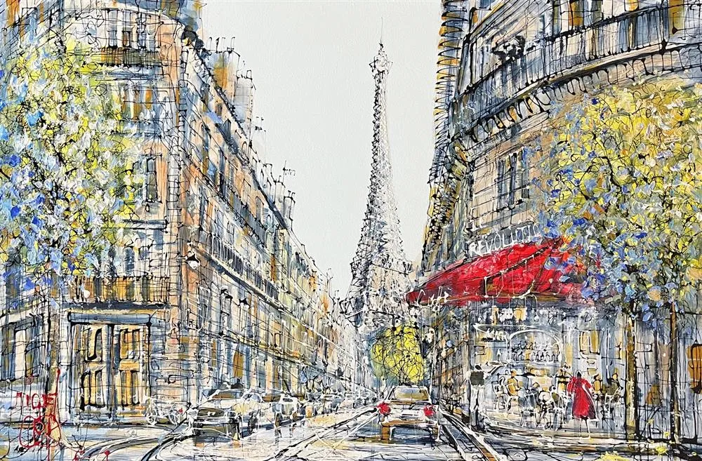 Paris Avenue by Nigel Cooke