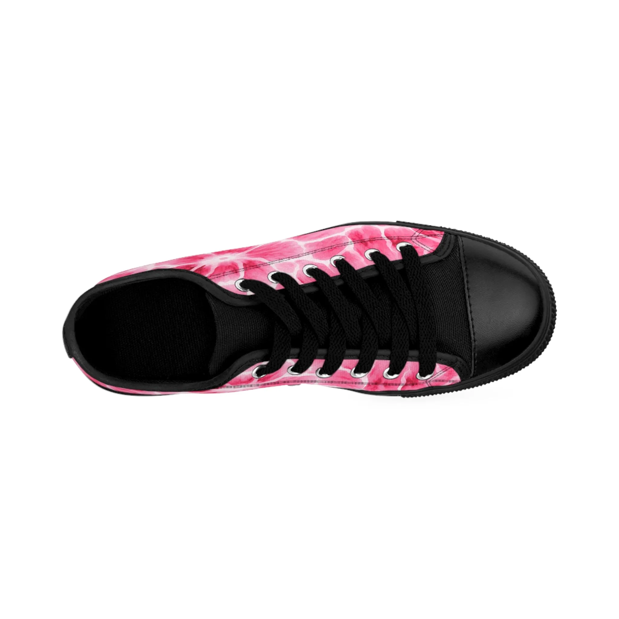 Pink and Tie Die Women's Sneakers